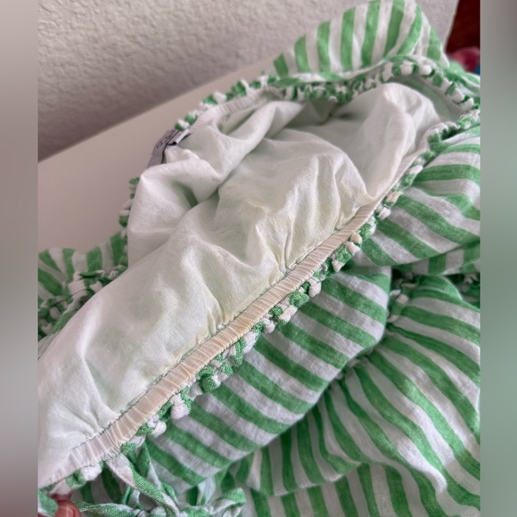 Rails Caralyn cayman green stripe mini dress- Large - Picture 11 of 11